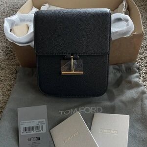 Tom Ford Leather Tara Handbag